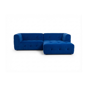 COMF Collection Napoli zetel - Opstelling: 1.5-zit arm L + Divan R - Stof: Eight Cobalt (cat. F) COMF Collection Napoli zetel - Opstelling: 1.5-zit arm L + Divan R - Stof: Eight Cobalt (cat. F)