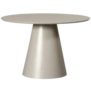 Woood Ronde Eettafel Jorre Ø120 CM - Antiek Beige Woood Ronde Eettafel Jorre Ø120 CM - Antiek Beige