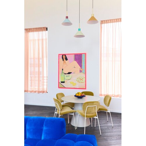 Woood Ronde Eettafel Jorre Ø120 CM - Antiek Beige Woood Ronde Eettafel Jorre Ø120 CM - Antiek Beige