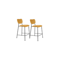 Set van 2 Benson Barstoelen - Ochre (64,5 cm zithoogte)