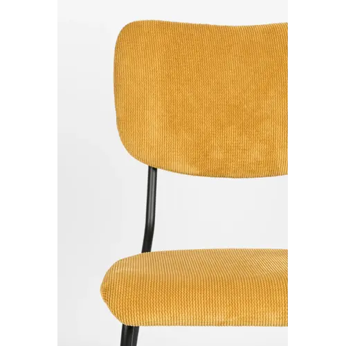 Zuiver Set van 2 Benson Barstoelen - Ochre (64,5 cm zithoogte) Zuiver Set van 2 Benson Barstoelen - Ochre (64,5 cm zithoogte)