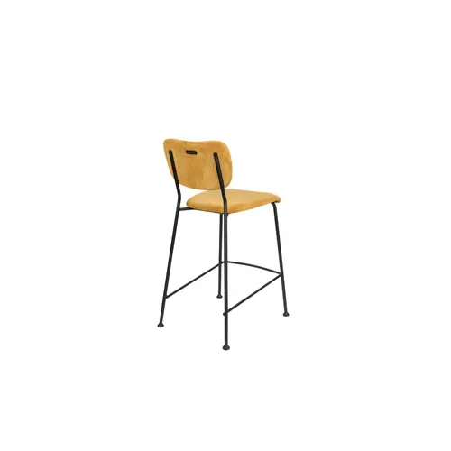 Zuiver Set van 2 Benson Barstoelen - Ochre (64,5 cm zithoogte) Zuiver Set van 2 Benson Barstoelen - Ochre (64,5 cm zithoogte)