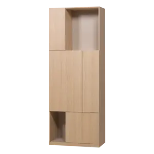 Woood Build Opbergkast 80 cm - Naturel Woood Build Opbergkast 80 cm - Naturel