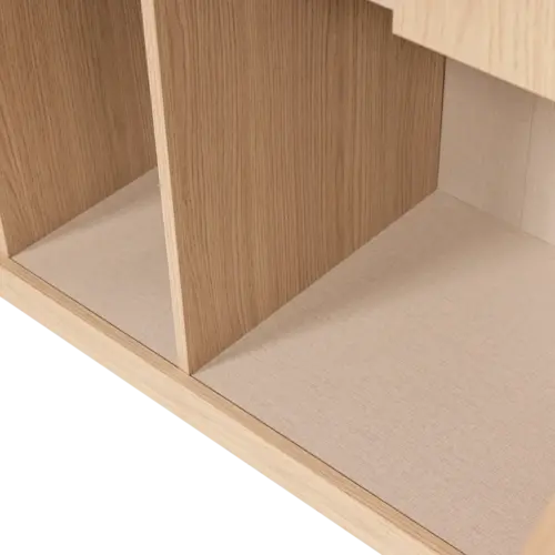 Woood Build Opbergkast 80 cm - Naturel Woood Build Opbergkast 80 cm - Naturel