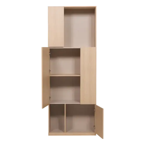 Woood Build Opbergkast 80 cm - Naturel Woood Build Opbergkast 80 cm - Naturel