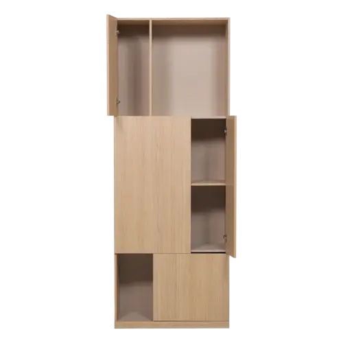 Woood Build Opbergkast 80 cm - Naturel Woood Build Opbergkast 80 cm - Naturel
