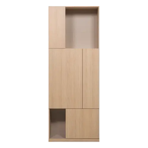 Woood Build Opbergkast 80 cm - Naturel Woood Build Opbergkast 80 cm - Naturel