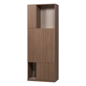 Woood Build Opbergkast 80 cm - Bruin Woood Build Opbergkast 80 cm - Bruin