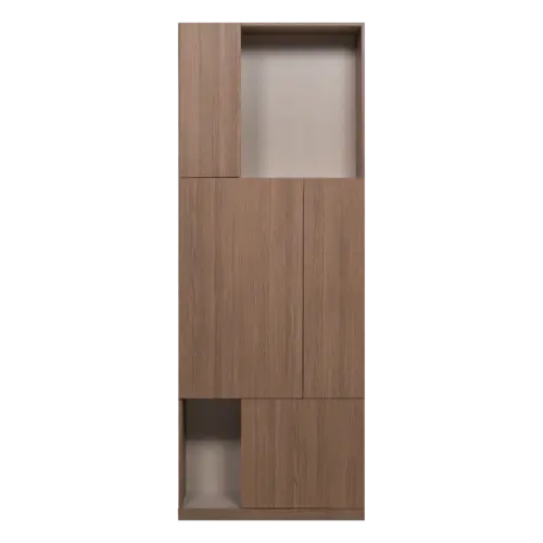 Woood Build Opbergkast 80 cm - Bruin Woood Build Opbergkast 80 cm - Bruin