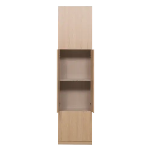 Woood Build Smalle Opbergkast 54 cm - Naturel Woood Build Smalle Opbergkast 54 cm - Naturel