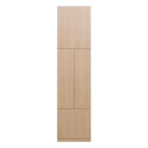 Woood Build Smalle Opbergkast 54 cm - Naturel Woood Build Smalle Opbergkast 54 cm - Naturel