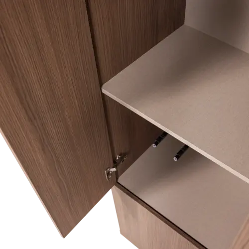 Woood Build Smalle Opbergkast 54 cm - Bruin Woood Build Smalle Opbergkast 54 cm - Bruin