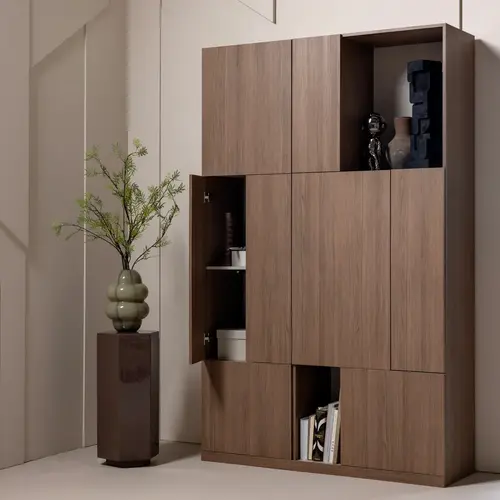 Woood Build Smalle Opbergkast 54 cm - Bruin Woood Build Smalle Opbergkast 54 cm - Bruin