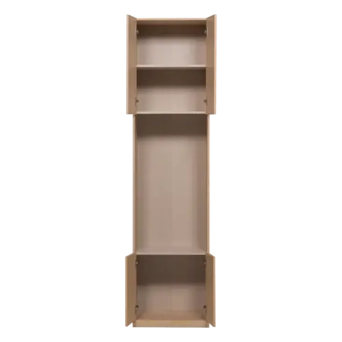 Woood Build Smalle Halfopen Kast - Naturel Woood Build Smalle Halfopen Kast - Naturel