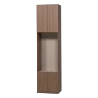 Build Smalle Halfopen Kast - Bruin
