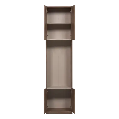 Woood Build Smalle Halfopen Kast - Bruin Woood Build Smalle Halfopen Kast - Bruin