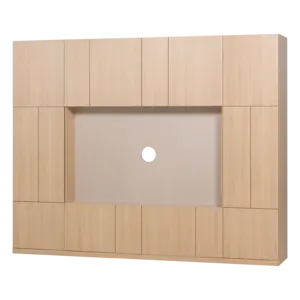 Woood Build Wandkast Combinatie 268 cm - Naturel Woood Build Wandkast Combinatie 268 cm - Naturel
