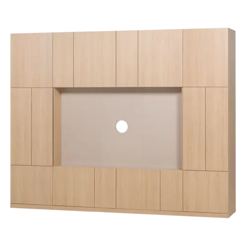 Woood Build Wandkast Combinatie 268 cm - Naturel Woood Build Wandkast Combinatie 268 cm - Naturel