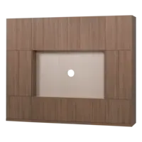 Build Wandkast Combinatie 268 cm - Bruin