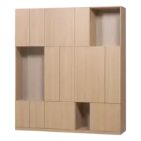 Build Wandkast Combinatie 188 cm - Naturel