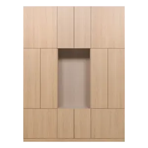 Woood Build Wandkast Combinatie 162 cm - Naturel Woood Build Wandkast Combinatie 162 cm - Naturel