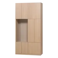 Build Wandkast Combinatie 108 cm - Naturel