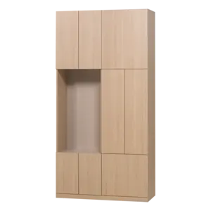 Woood Build Wandkast Combinatie 108 cm - Naturel Woood Build Wandkast Combinatie 108 cm - Naturel