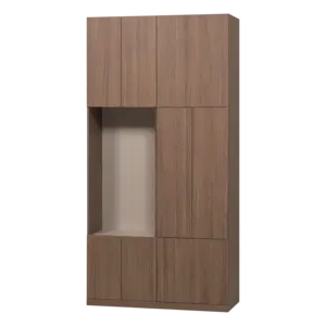 Woood Build Wandkast Combinatie 108 cm - Bruin Woood Build Wandkast Combinatie 108 cm - Bruin