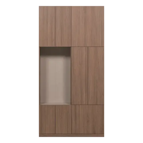 Woood Build Wandkast Combinatie 108 cm - Bruin Woood Build Wandkast Combinatie 108 cm - Bruin