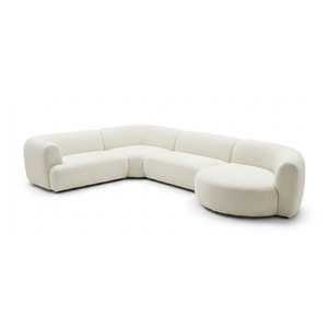 COMF Collection Paloma Zetel - Opstelling: 1,5-zits (arm links) + Hoekelement trapeze + 2,5-zits (zonder armen) + Eiland (rechts) - in Stof: Calma, Kleur: 110 (cat. C) COMF Collection Paloma Zetel - Opstelling: 1,5-zits (arm links) + Hoekelement trapeze + 2,5-zits (zonder armen) + Eiland (rechts) - in Stof: Calma, Kleur: 110 (cat. C)