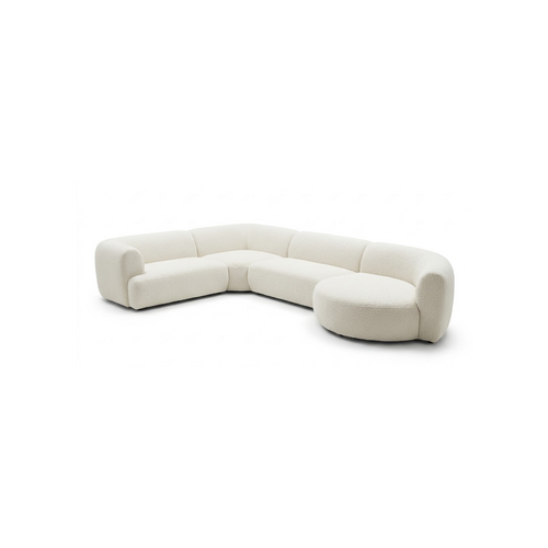 COMF Collection Paloma Zetel - Opstelling: 1,5-zits (arm links) + Hoekelement trapeze + 2,5-zits (zonder armen) + Eiland (rechts) - in Stof: Calma, Kleur: 110 (cat. C) COMF Collection Paloma Zetel - Opstelling: 1,5-zits (arm links) + Hoekelement trapeze + 2,5-zits (zonder armen) + Eiland (rechts) - in Stof: Calma, Kleur: 110 (cat. C)