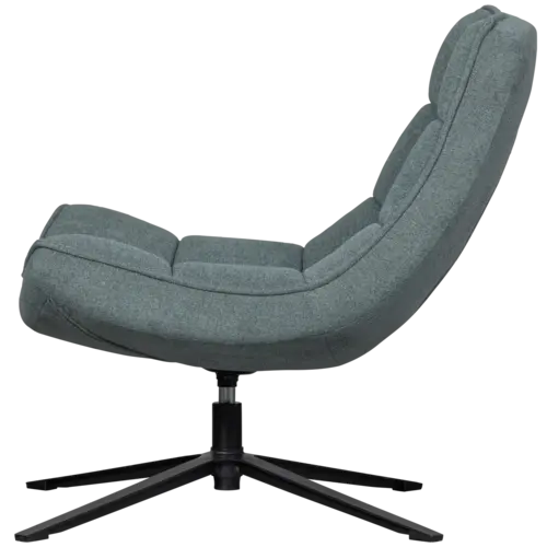 Woood Draaifauteuil Maudi - Blauw Woood Draaifauteuil Maudi - Blauw