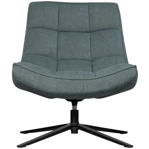 Woood Draaifauteuil Maudi - Blauw Woood Draaifauteuil Maudi - Blauw