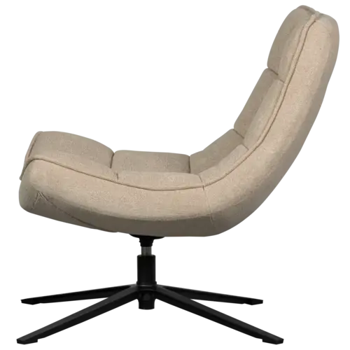 Woood Draaifauteuil Maudi - Naturel