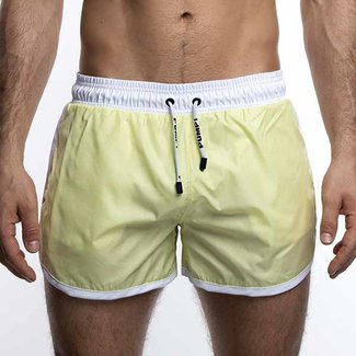 Pump Pump Lime swim shorts