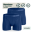 2-pack Lewis Bamboe Boxershorts -  Marineblauw