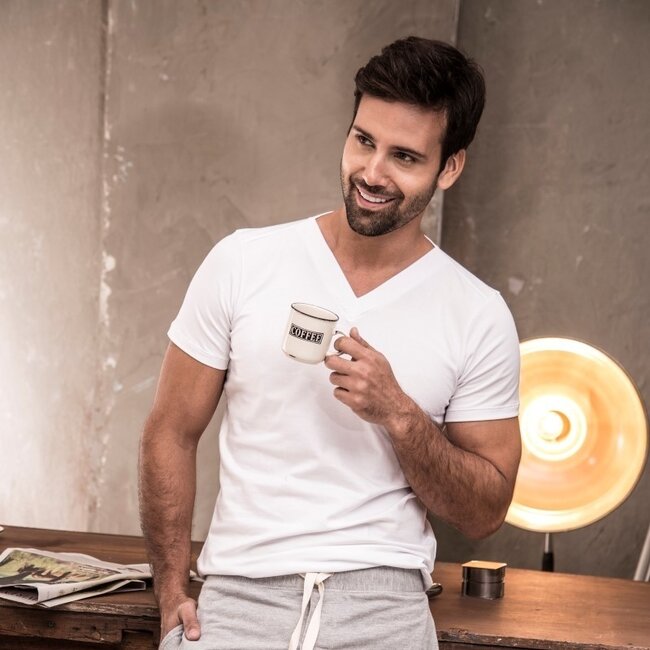 Mundo Unico Tonic V-Neck Microfiber T-shirt