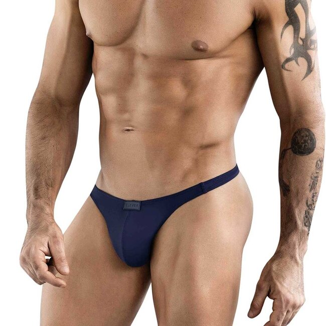 Clever Desirable herenstring donkerblauw