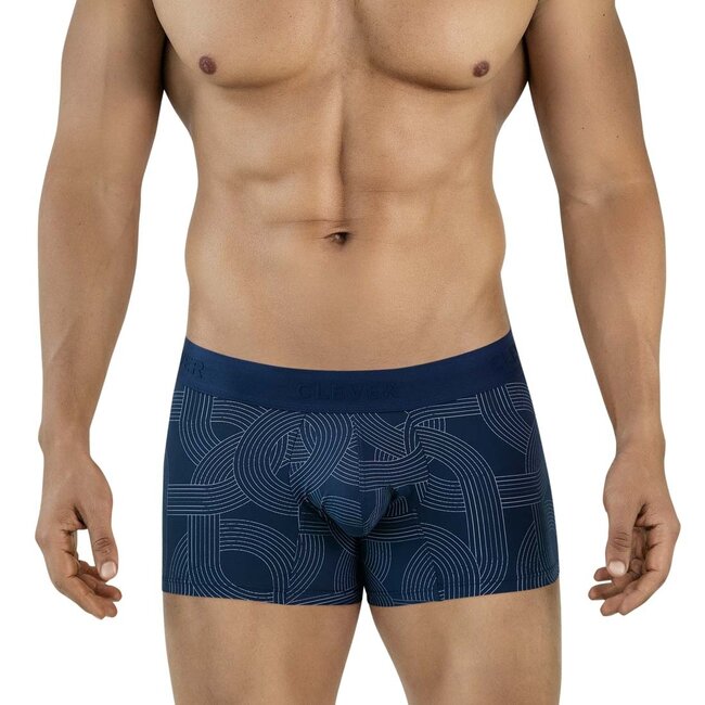 Clever navy boxers