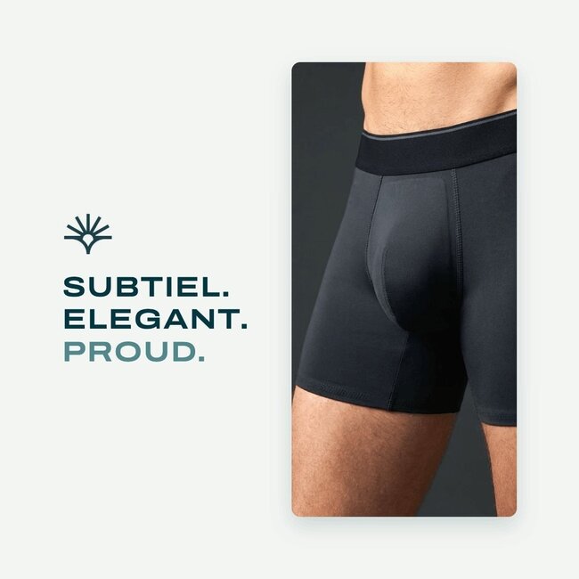 Proud Underwear dark grey boxers