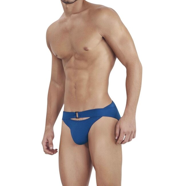 Clever flashing brief petrol blue