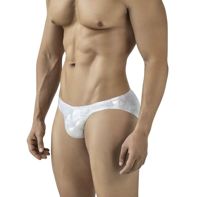 Clever diamond latin brief silver