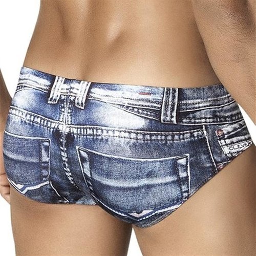 Clever Clever Indigo jeans latin brief