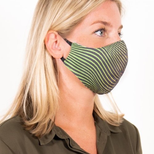 Santevie Fashion design gestreept mondkapje Santevie herbruikbaar