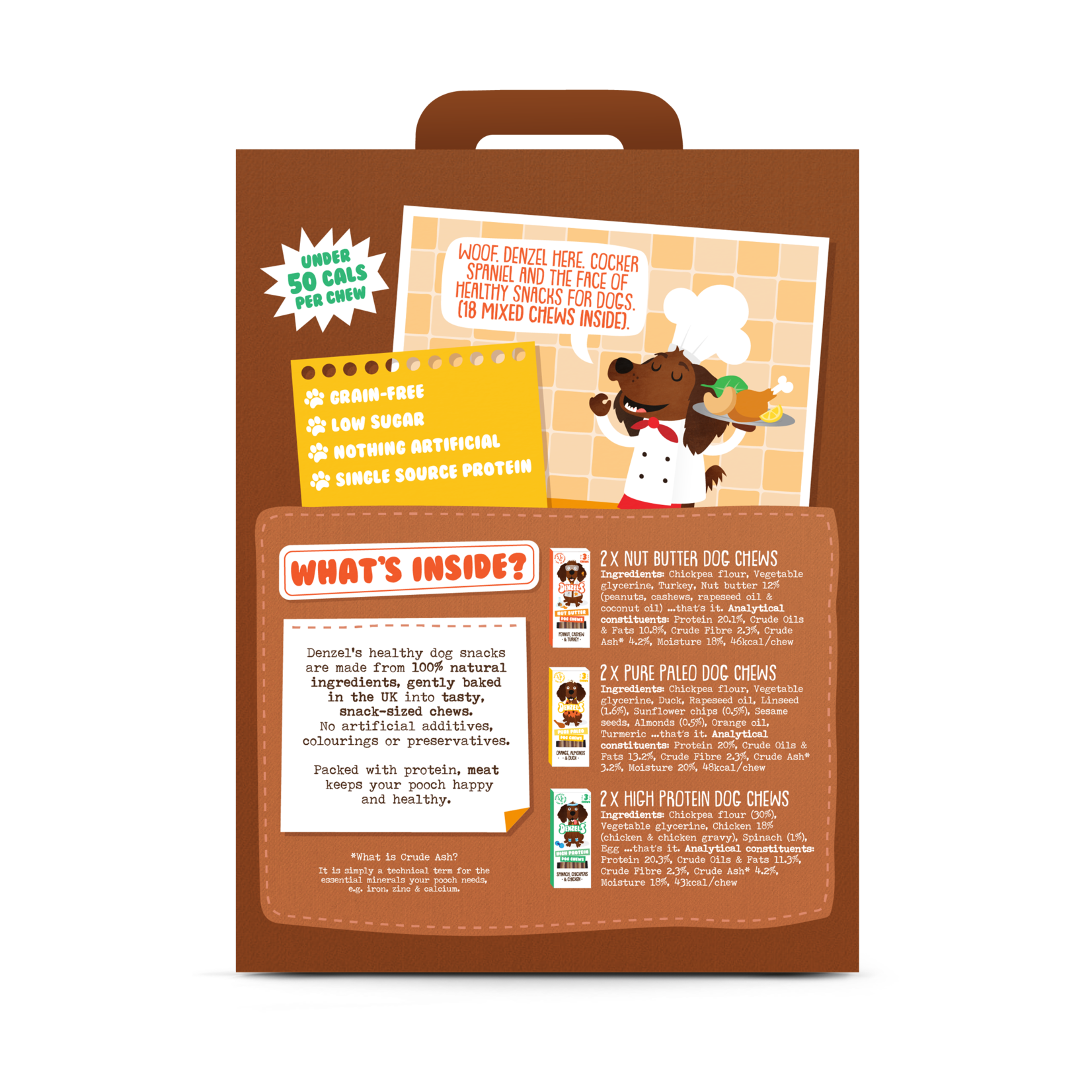 Denzel's Denzel's Multibackpack - Vlees Medley