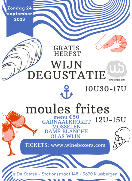 moules frites 24/09/23 kids