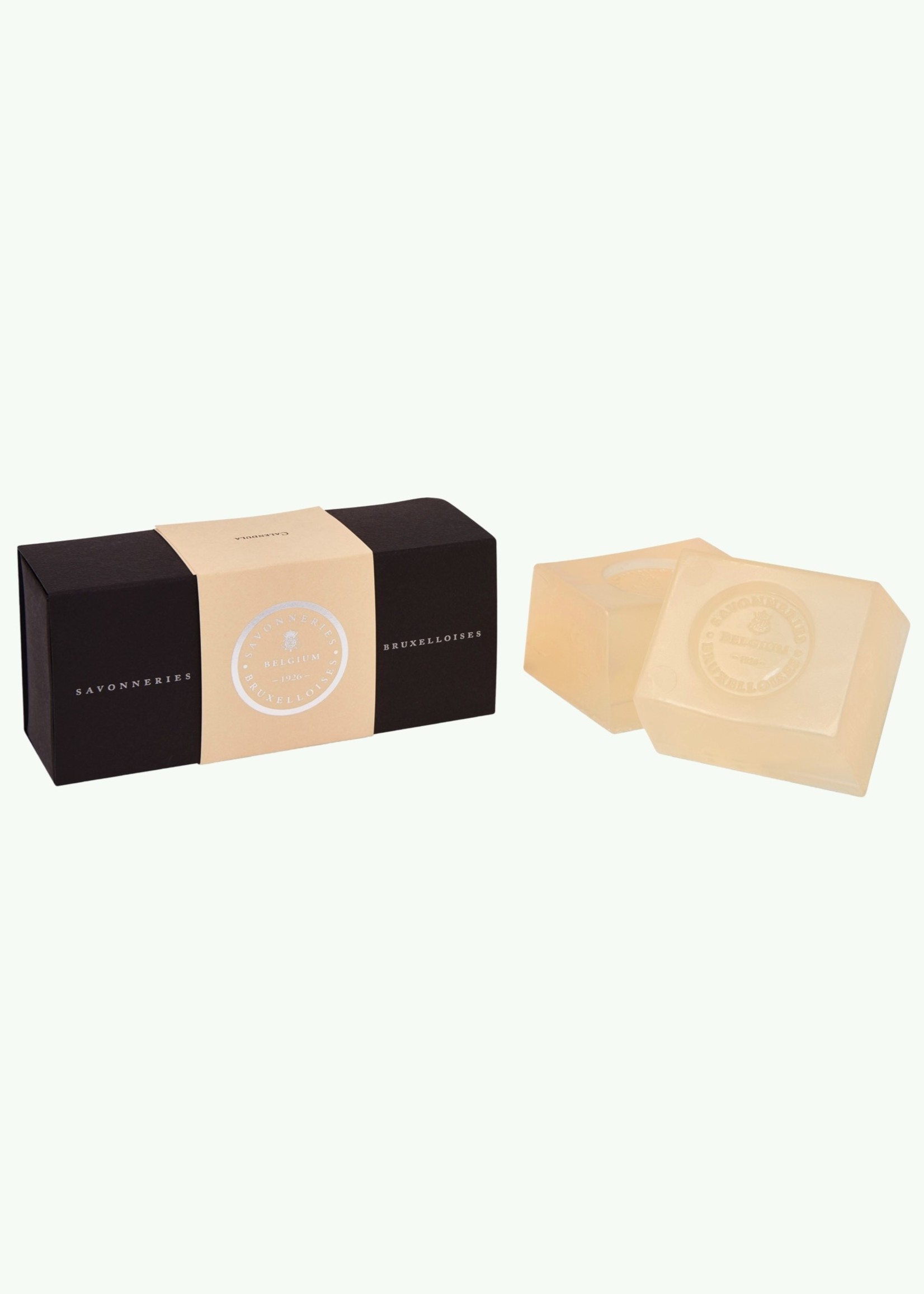 Savonneries Bruxelloises Calendula - Glycerine Soap - 2 x 200 gr