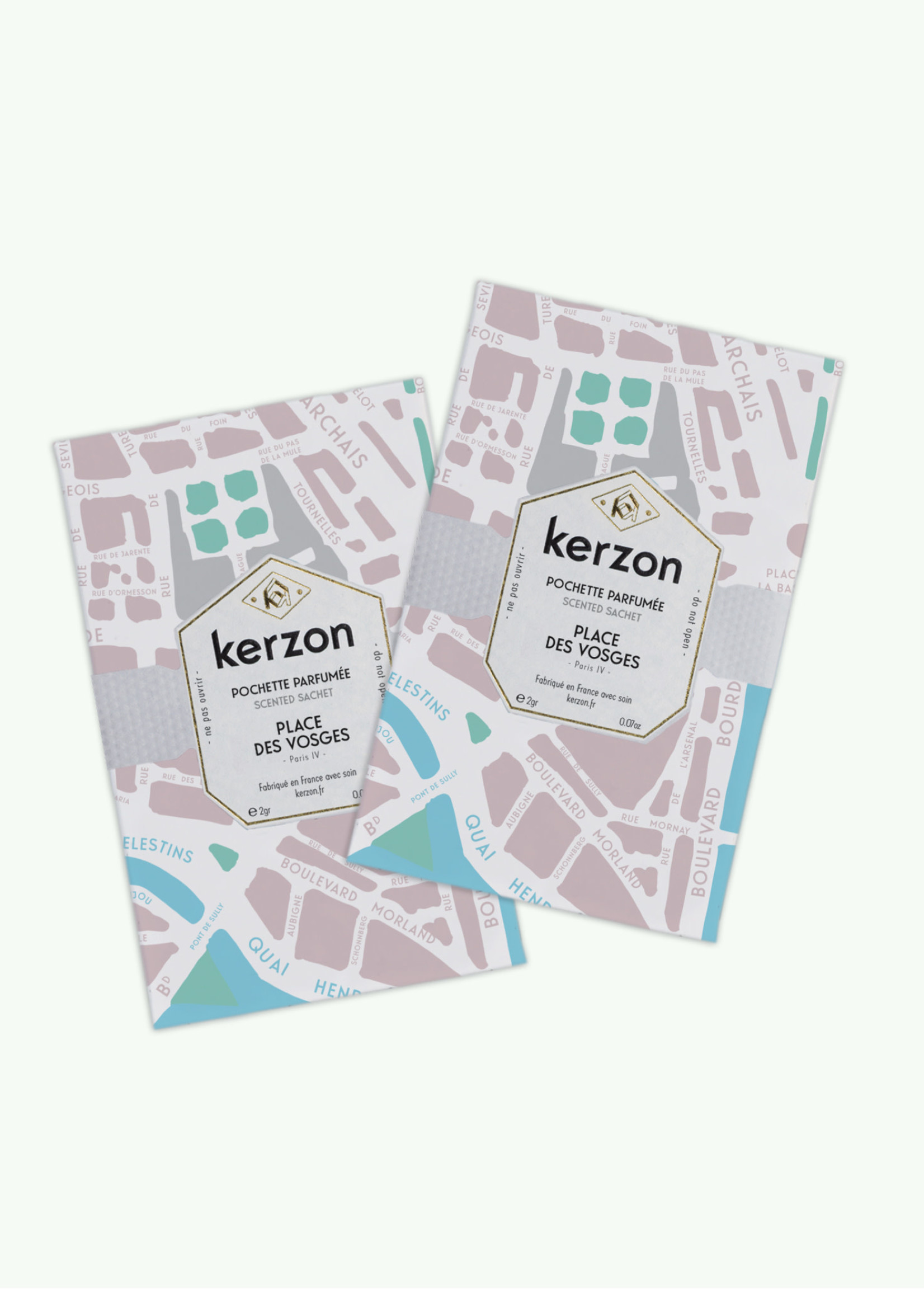Kerzon Kerzon - Place des Vosges - Set of 2 Scented Sachets