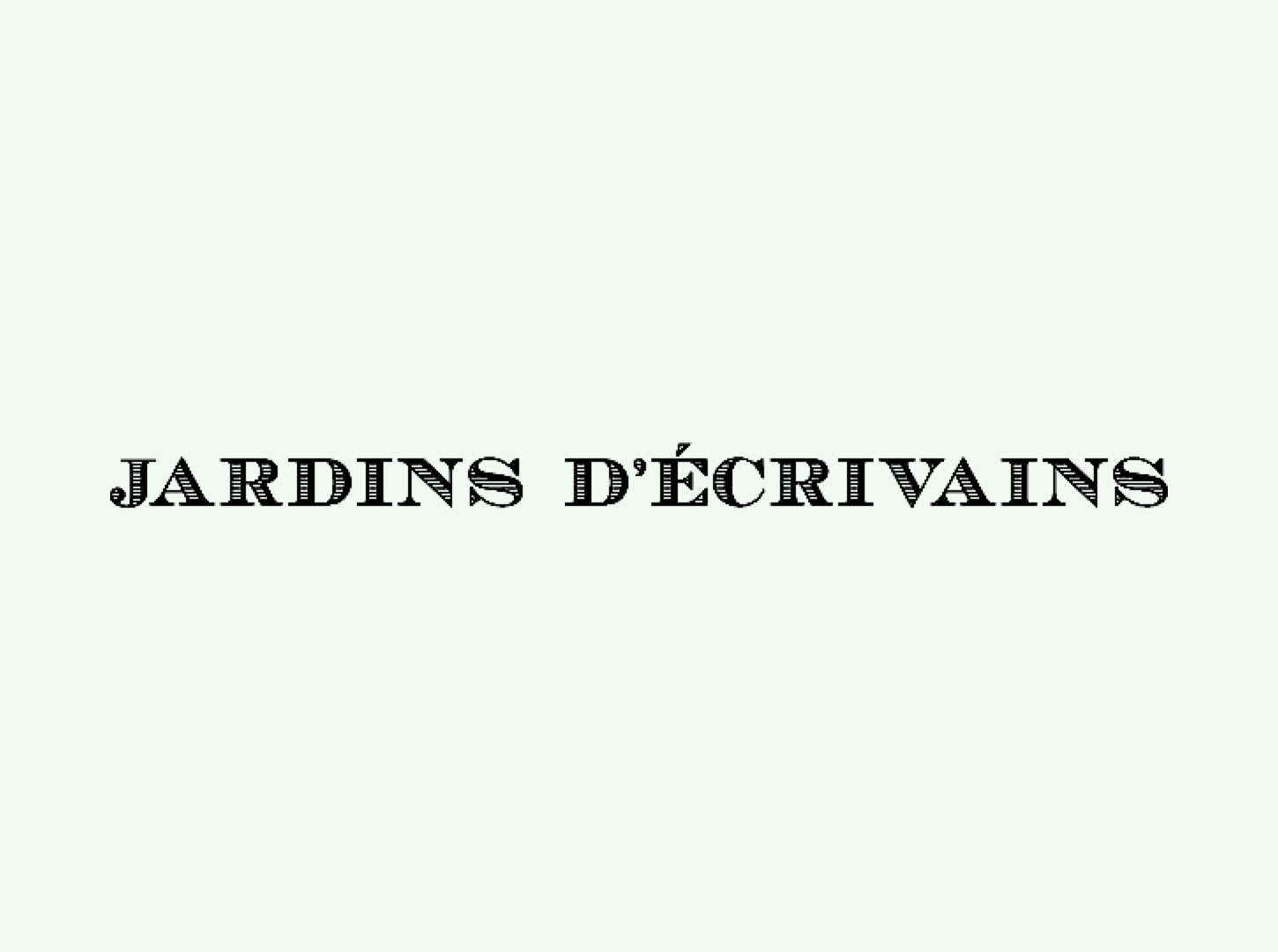 Jardins d'ecrivains