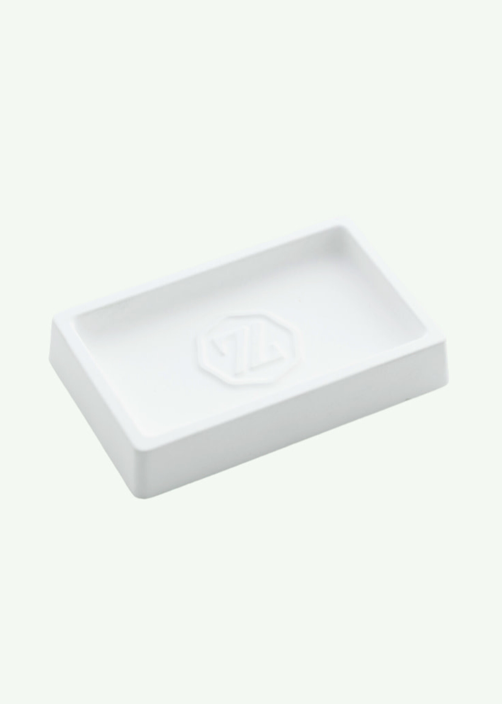 Zador Concrete soap dish - White